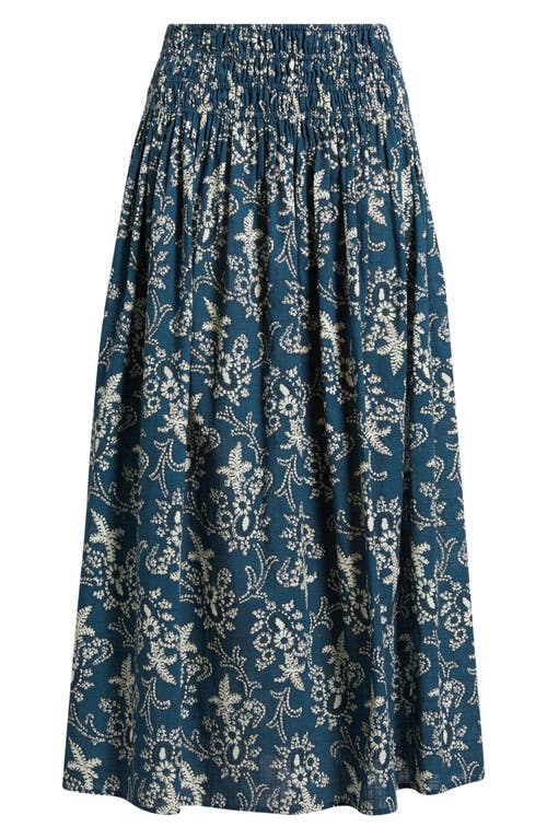 THE GREAT. THE GREAT. The Viola Print Cotton Skirt