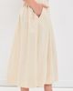 THE GREAT. THE GREAT. The Viola Skirt Natural - 4