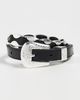THE GREAT. THE GREAT. The Western Hardware Belt Black with Silver - 2
