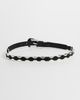 THE GREAT. THE GREAT. The Western Hardware Belt Black with Silver - 4