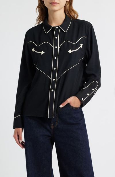 THE GREAT. THE GREAT. The Western Shirt
