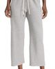 THE GREAT. THE GREAT. The Wide Leg Cropped Sweatpants Varsity Grey 0 - 1