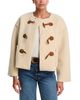 The Great. The Great. The Woodside Toggle Teddy Jacket - 3