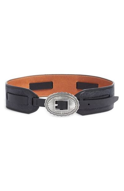 THE GREAT. THE GREAT. Tooled Leather Belt