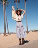 The Great. The Great. x Stetson Chambray Midi Skirt - 2
