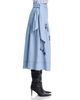 The Great. The Great. x Stetson Chambray Midi Skirt - 5