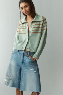 THE GREAT. The Scholar Cardigan Sweater