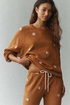 THE GREAT. The Slouch Crew-Neck Sweatshirt