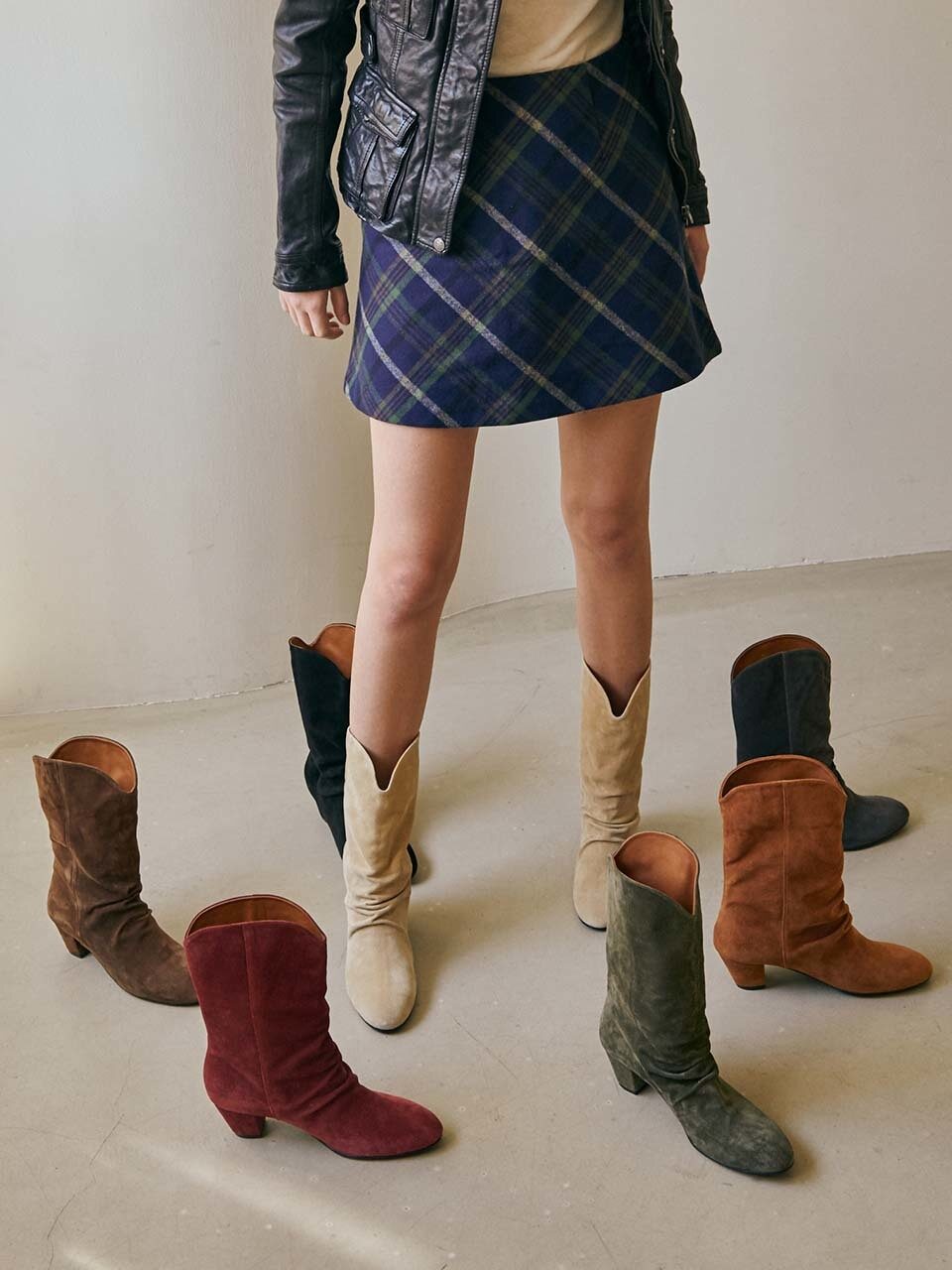 the JOHI Western Boots - 7 Colors