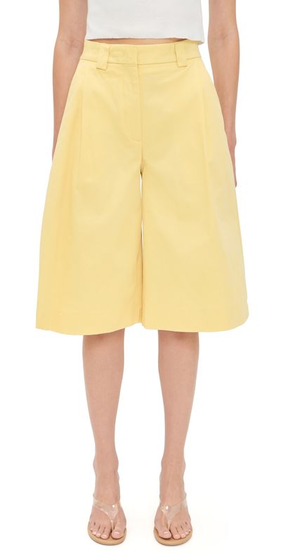 The Latest The Latest Dakota Shorts Light Yellow
