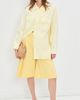 The Latest The Latest Daria Crinkled Effect Shirt Light Yellow - 5