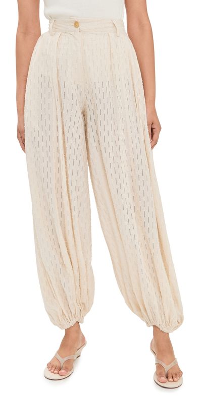 The Latest The Latest Dilan Lace Balloon Pants Butter