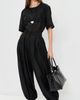 The Latest The Latest Dilan Mussola Leggera Pants Black - 5