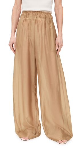 The Latest The Latest Dora Petite Popeline Trousers Nude