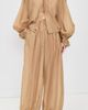 The Latest The Latest Dora Petite Popeline Trousers Nude - 5