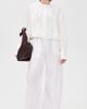 The Latest The Latest Dora Popeline Pants White - 5