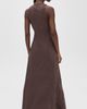 The Latest The Latest Dori Poplin Maxi Dress Brown - 3