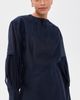 The Latest The Latest Erin Muslin Blouse Night Blue - 2