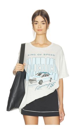 The Laundry Room The Laundry Room King Of Speed America Racing Oversized Tee