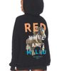 The Laundry Room The Laundry Room Red White And Malibu Hideout Hoodie - 1