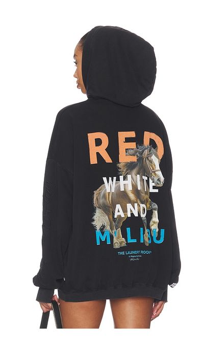 The Laundry Room The Laundry Room Red White And Malibu Hideout Hoodie
