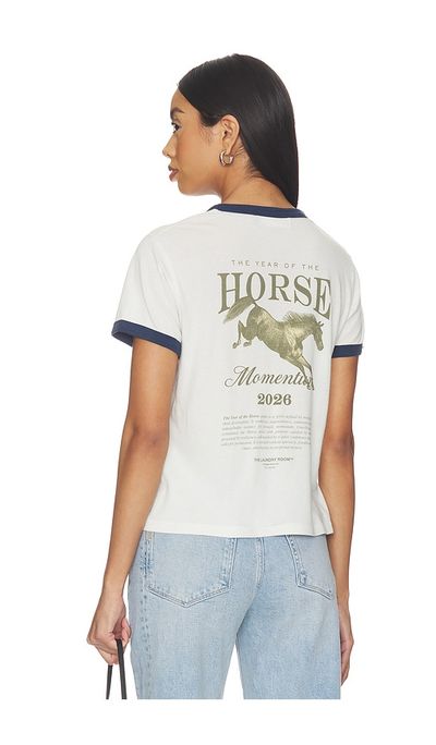 The Laundry Room The Laundry Room Year Of The Horse Perfect Ringer Tee