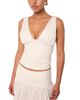 The Line By K The Line by K Esai V Neck Top - 2
