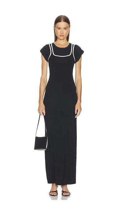 The Line by K The Line by K Franz Maxi Short Sleeve Dress