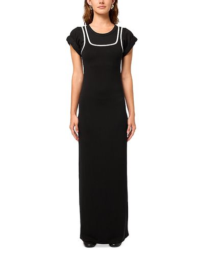 The Line By K The Line by K Franz Short Sleeve Maxi Dress