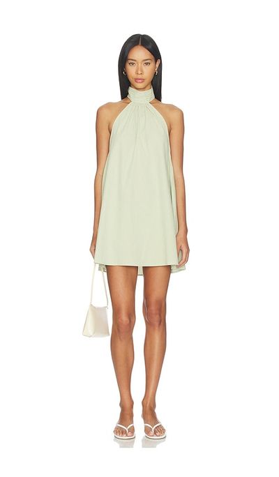 the line by k dress Malcolm in Off White lay flat to dry Foz Dress - Black |