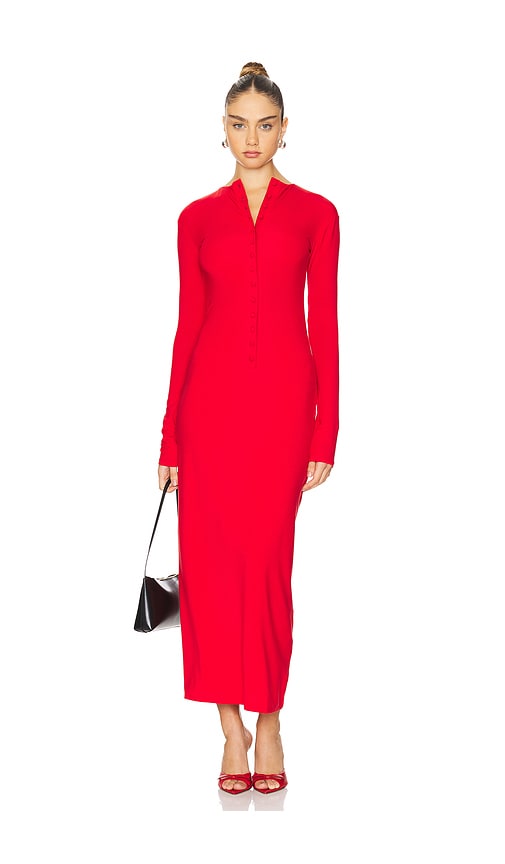 chinese dress ladies Jacey Textured Dress: Limeade Embroidered
