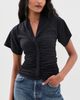 The Line by K The Line by K Penelope Twist Detail T-Shirt Black - 2