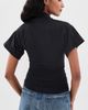 The Line by K The Line by K Penelope Twist Detail T-Shirt Black - 3