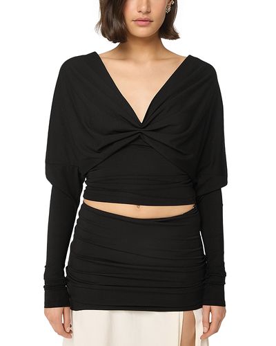 The Line By K The Line by K Selvie Pleated Batwing Top
