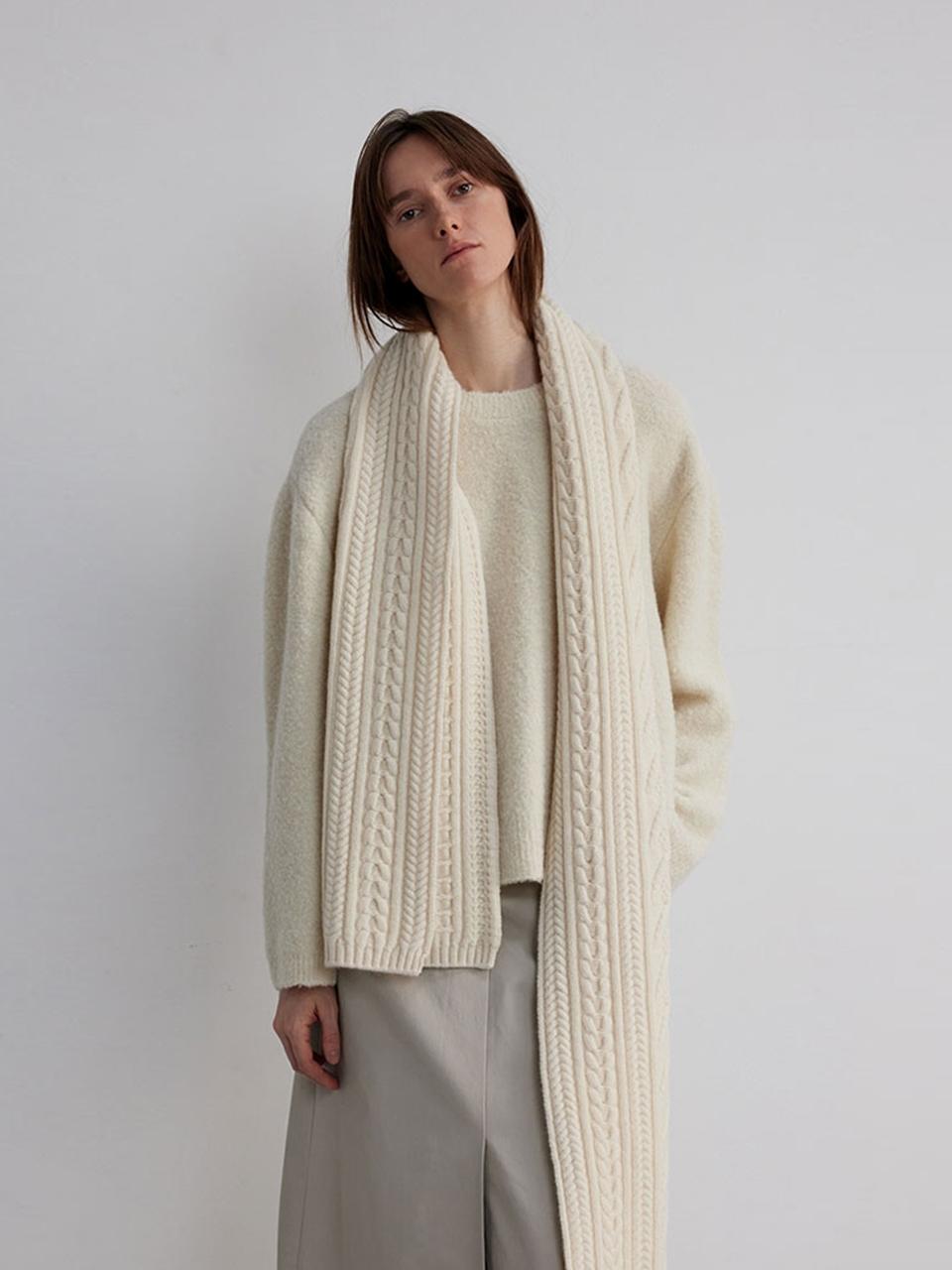 The Loom BABY ALPACA PULLOVER SWEATER [IVORY]
