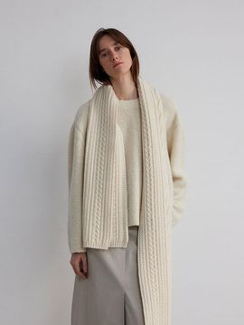 The Loom BABY ALPACA PULLOVER SWEATER [IVORY]