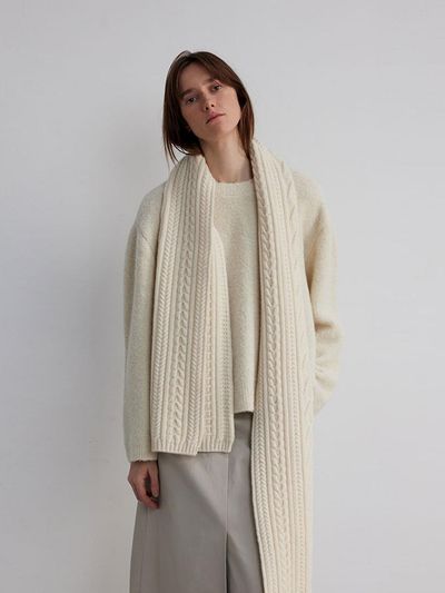 The Loom BABY ALPACA PULLOVER SWEATER [IVORY]