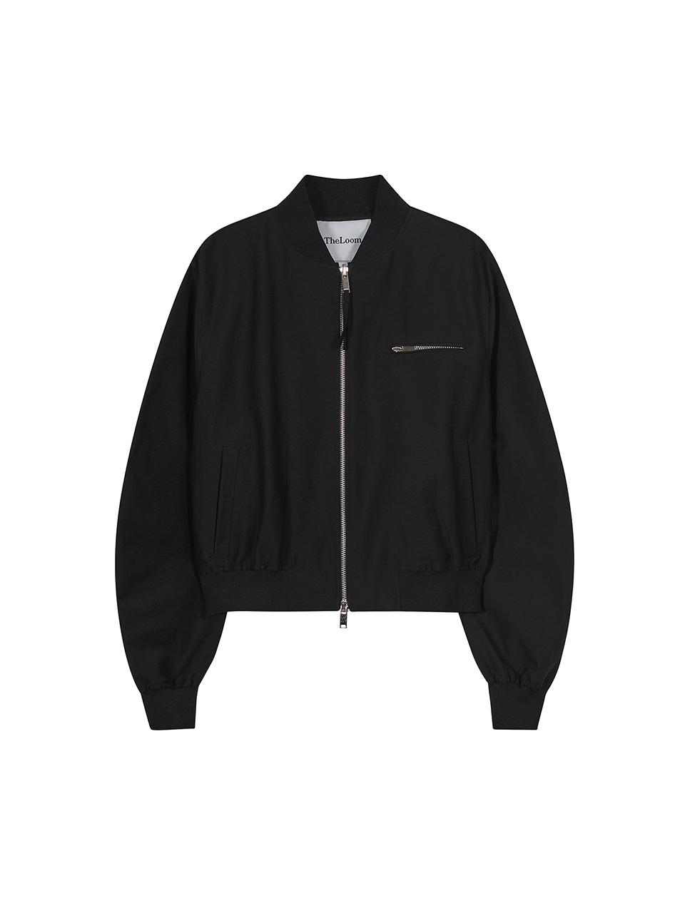 The Loom Bomber Jumper Jacket [Black]