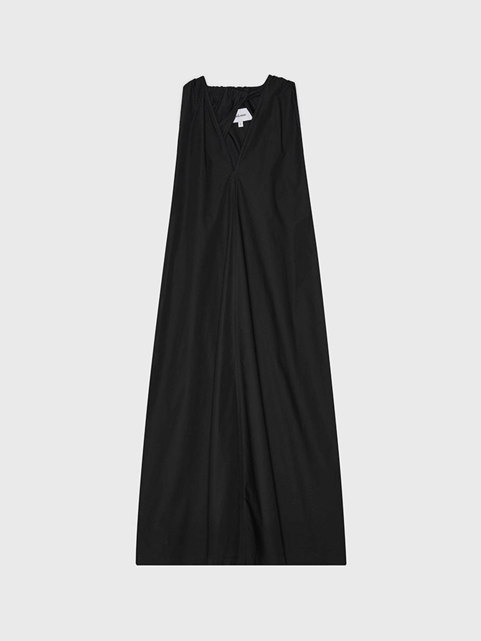 The Loom COTTON TWIST MAXI DRESS [BLACK]