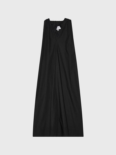 The Loom COTTON TWIST MAXI DRESS [BLACK]