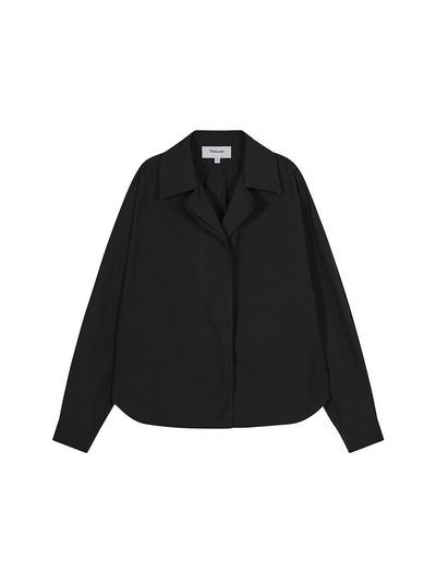 The Loom DOLMAN SLEEVE BUTTON DOWN SHIRT [BLACK]