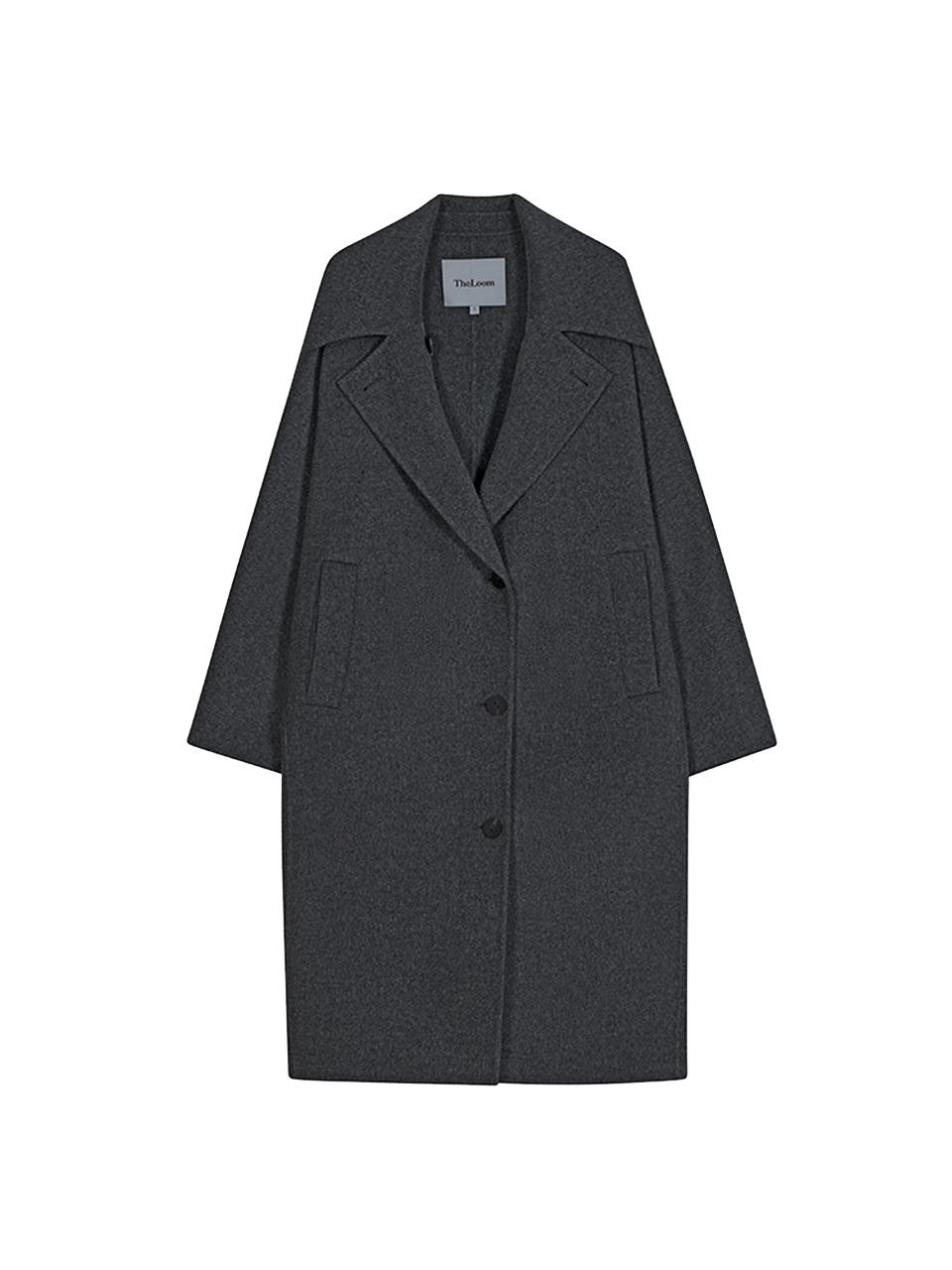 The Loom DOLMAN SLEEVE LONG COAT [GRAY]