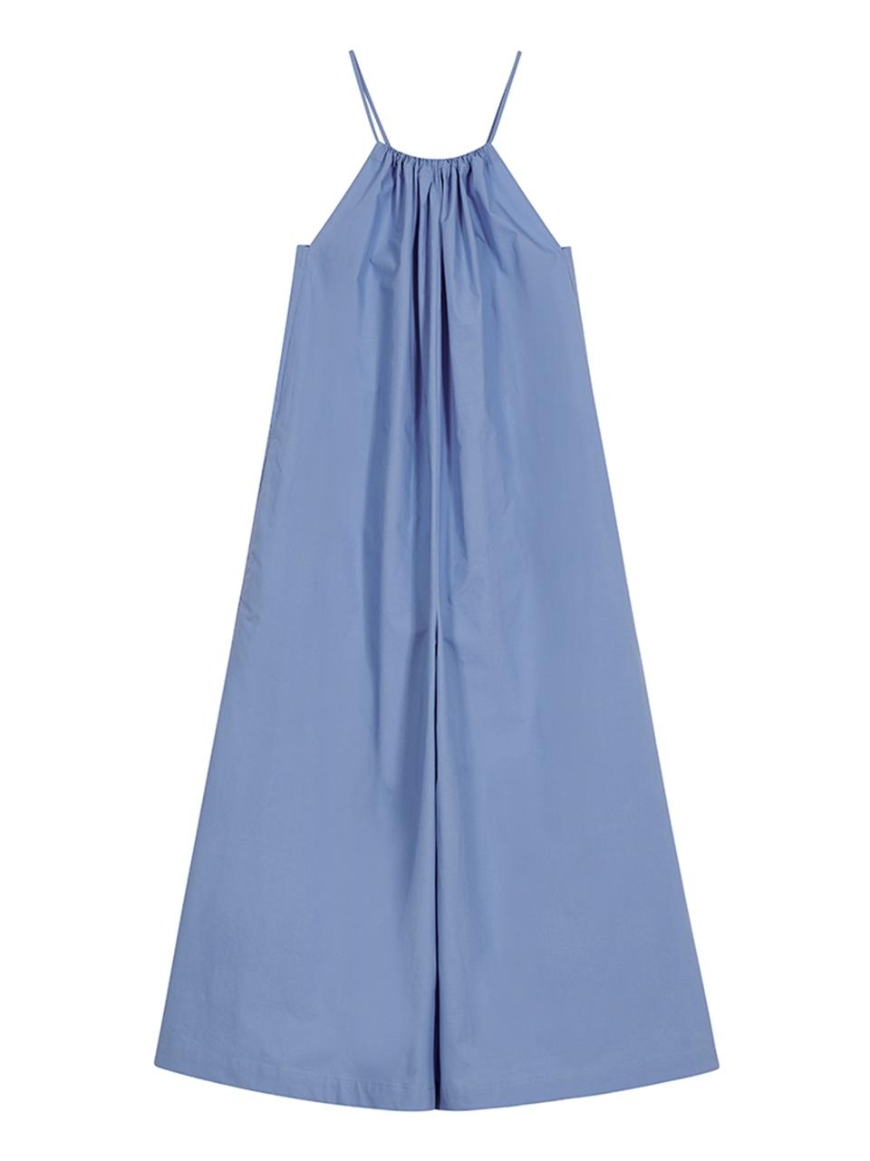 The Loom GATHERED OVERALLS JUMPSUIT [BLUE]