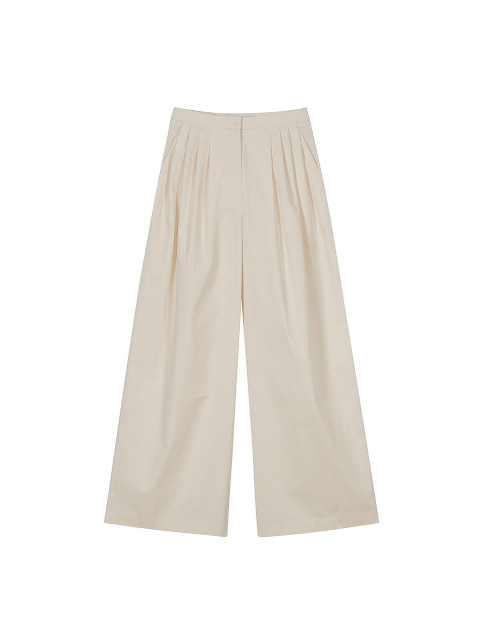 The Loom LIGHT WEIGHT TUCKED PANTS