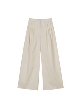 The Loom LIGHT WEIGHT TUCKED PANTS