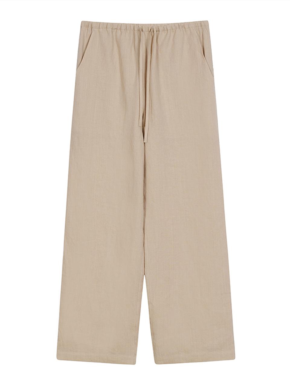 The Loom LINEN STRING PANTS [BEIGE]