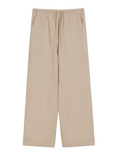 The Loom LINEN STRING PANTS [BEIGE]
