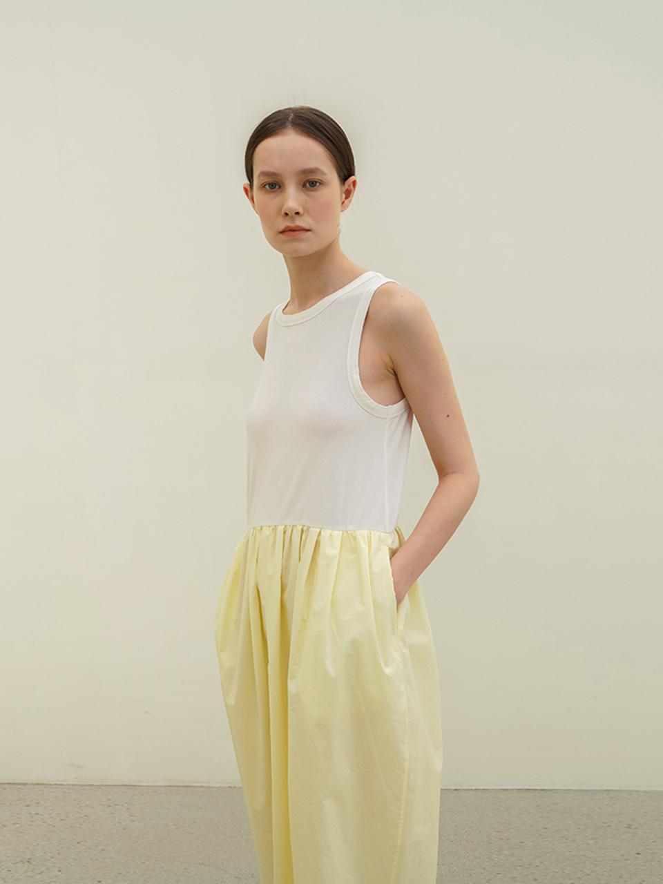 The Loom TEE MIXED ONEPIECE [YELLOW]