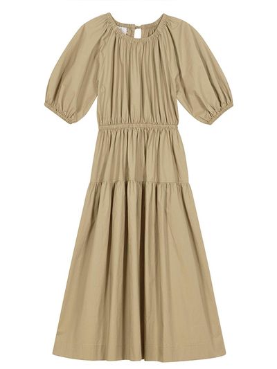 The Loom TIERED DRESS [BEIGE]
