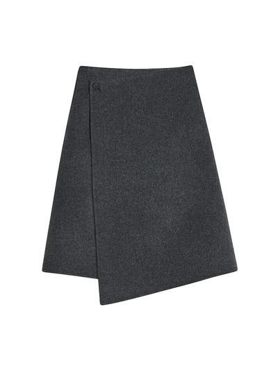 The Loom Wrap Skirt [Gray]